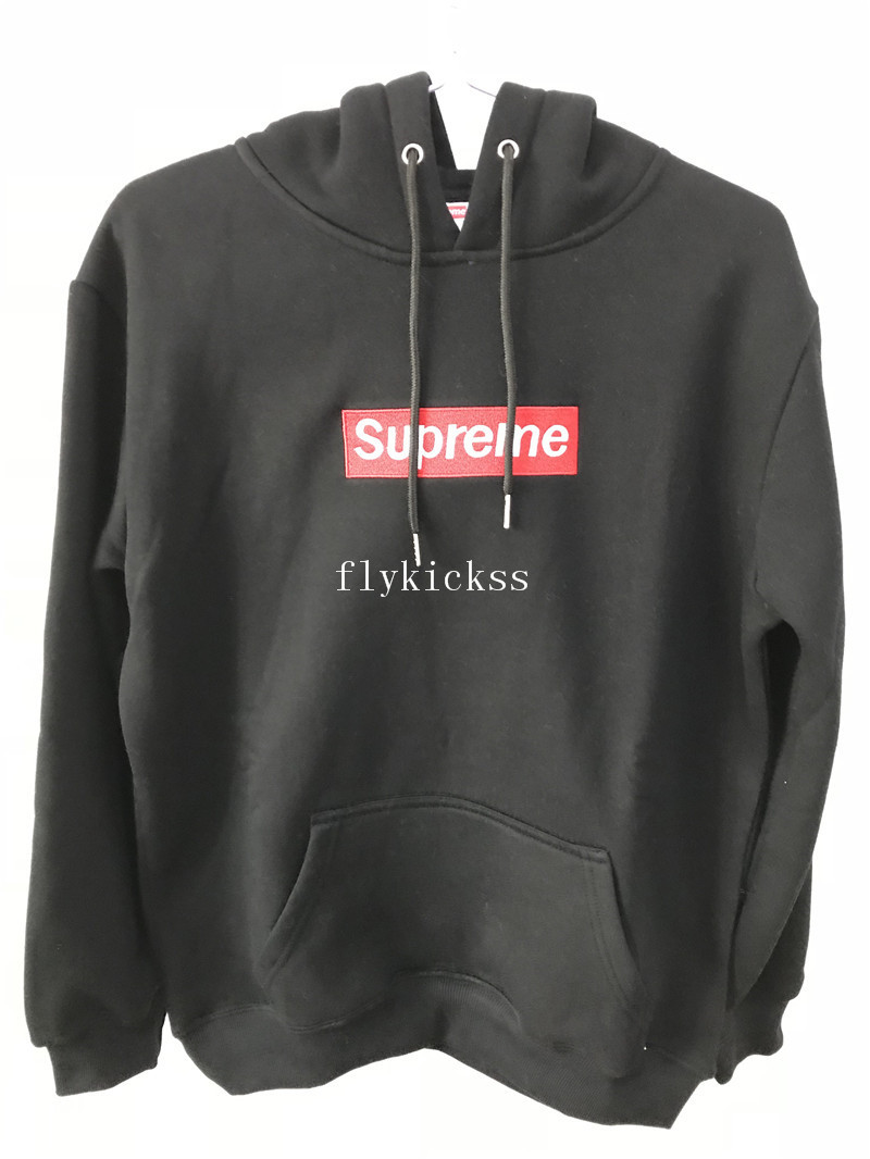 Supreme Black Hoodie